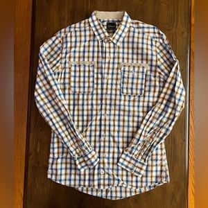 Men’s L/S 7 Diamonds Button Up. Size M